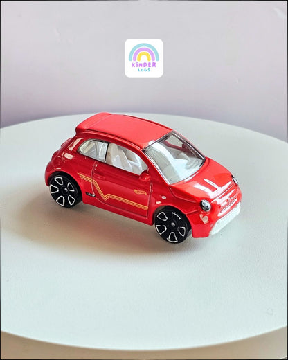 Hot Wheels Fiat 500e (Uncarded) - Kinder Logs
