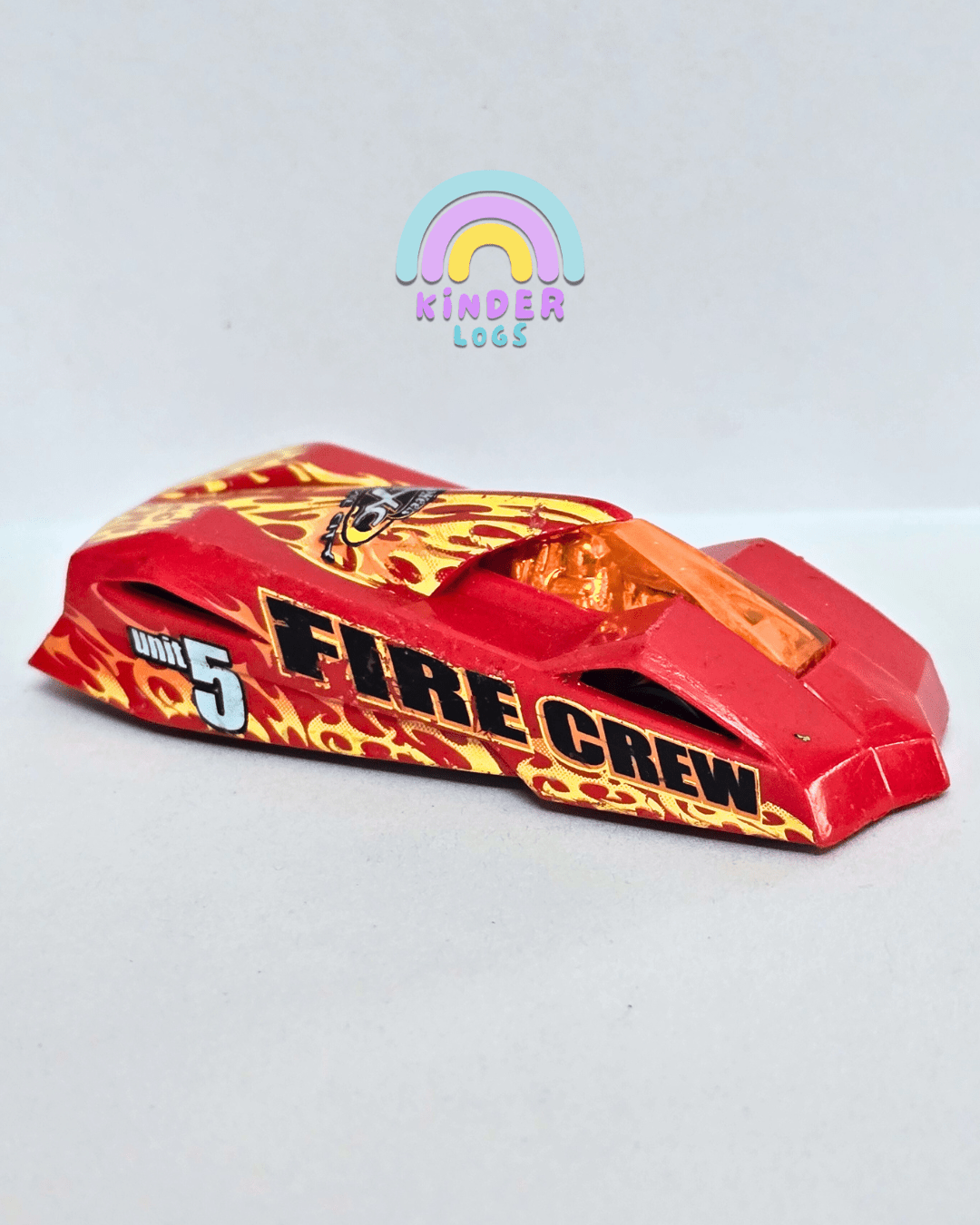 Hot Wheels Fire Crew Unit 5 - Red (Pre - Owned Car) - Kinder Logs