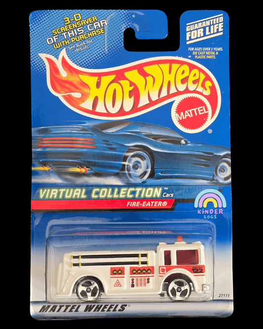 Hot Wheels Fire - Eater - Virtual Collection Cars - Kinder Logs