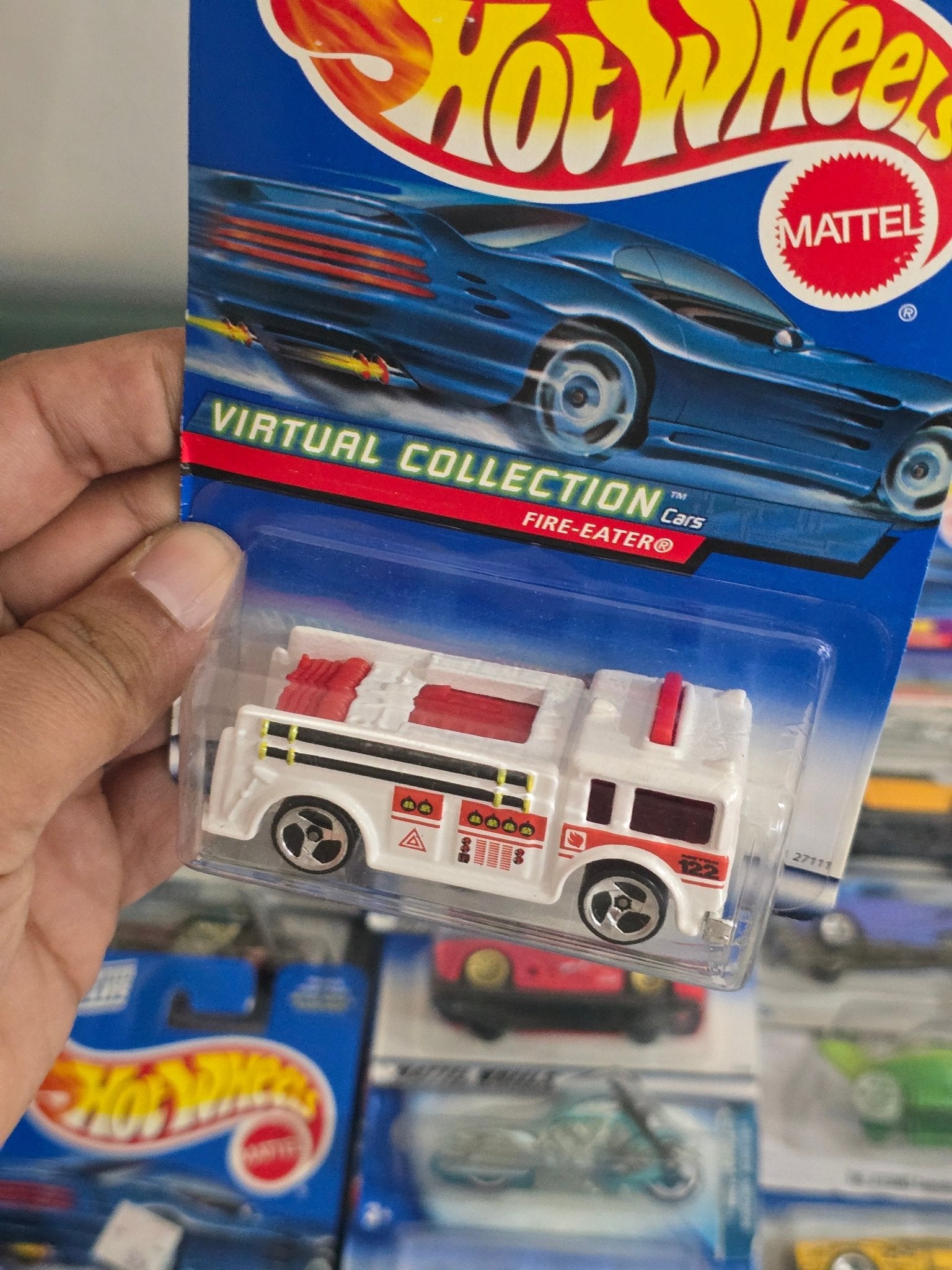 Hot Wheels Fire - Eater - Virtual Collection Cars - Kinder Logs