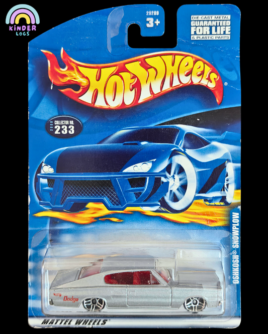 Hot Wheels First Edition 1967 Dodge Charger - Creased Card (Imported) - Kinder Logs