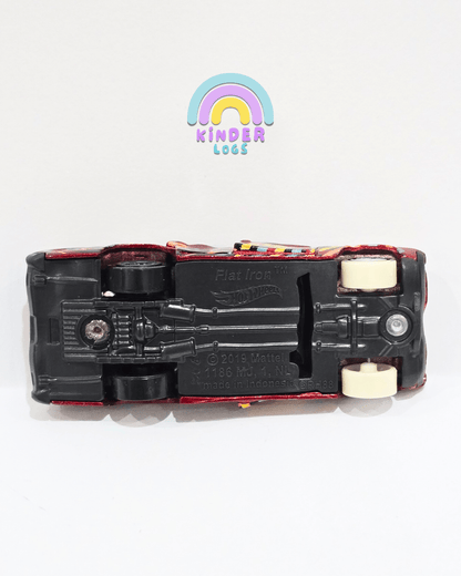 Hot Wheels Flat Iron Crushed Car (Uncarded) - Kinder Logs