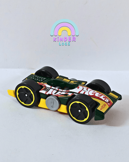 Hot Wheels Flippin Fast - Yellow/Green (Uncarded - New) - Kinder Logs