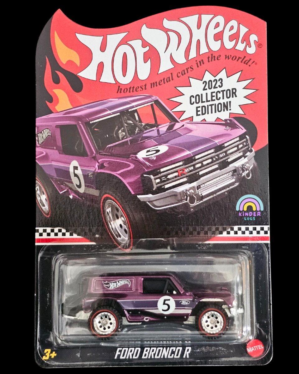 Hot Wheels Ford Bronco R (2023 Collector Edition) - Kinder Logs