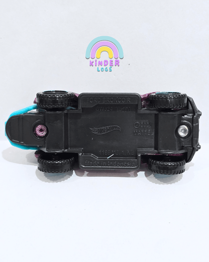 Hot Wheels Ford Bronco R - Purple (Uncarded - New) - Kinder Logs