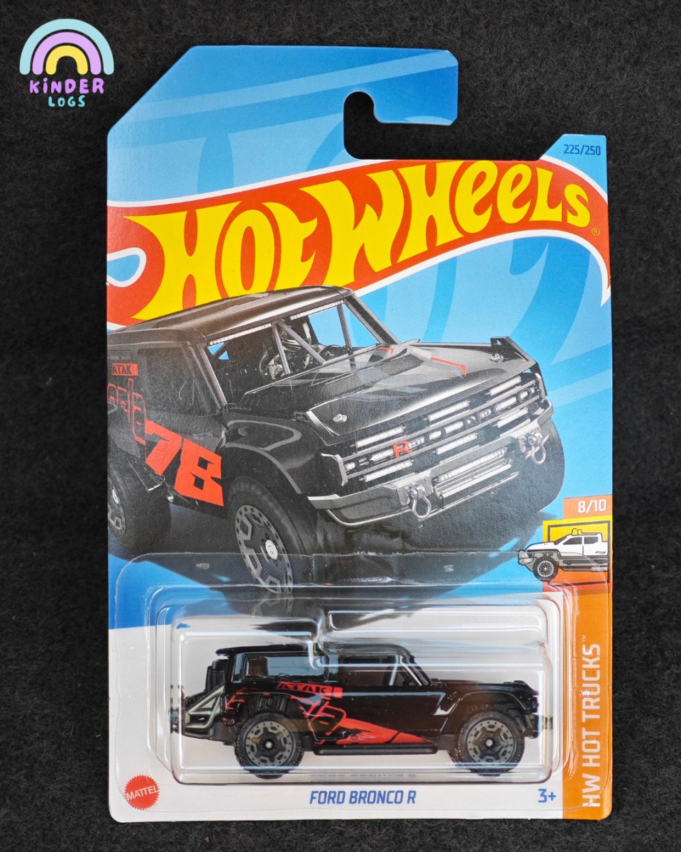 Hot Wheels Ford Bronco R SUV [New Model] - Kinder Logs