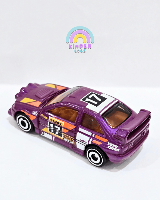 Hot Wheels Ford Escort - Purple (Uncarded) - Kinder Logs