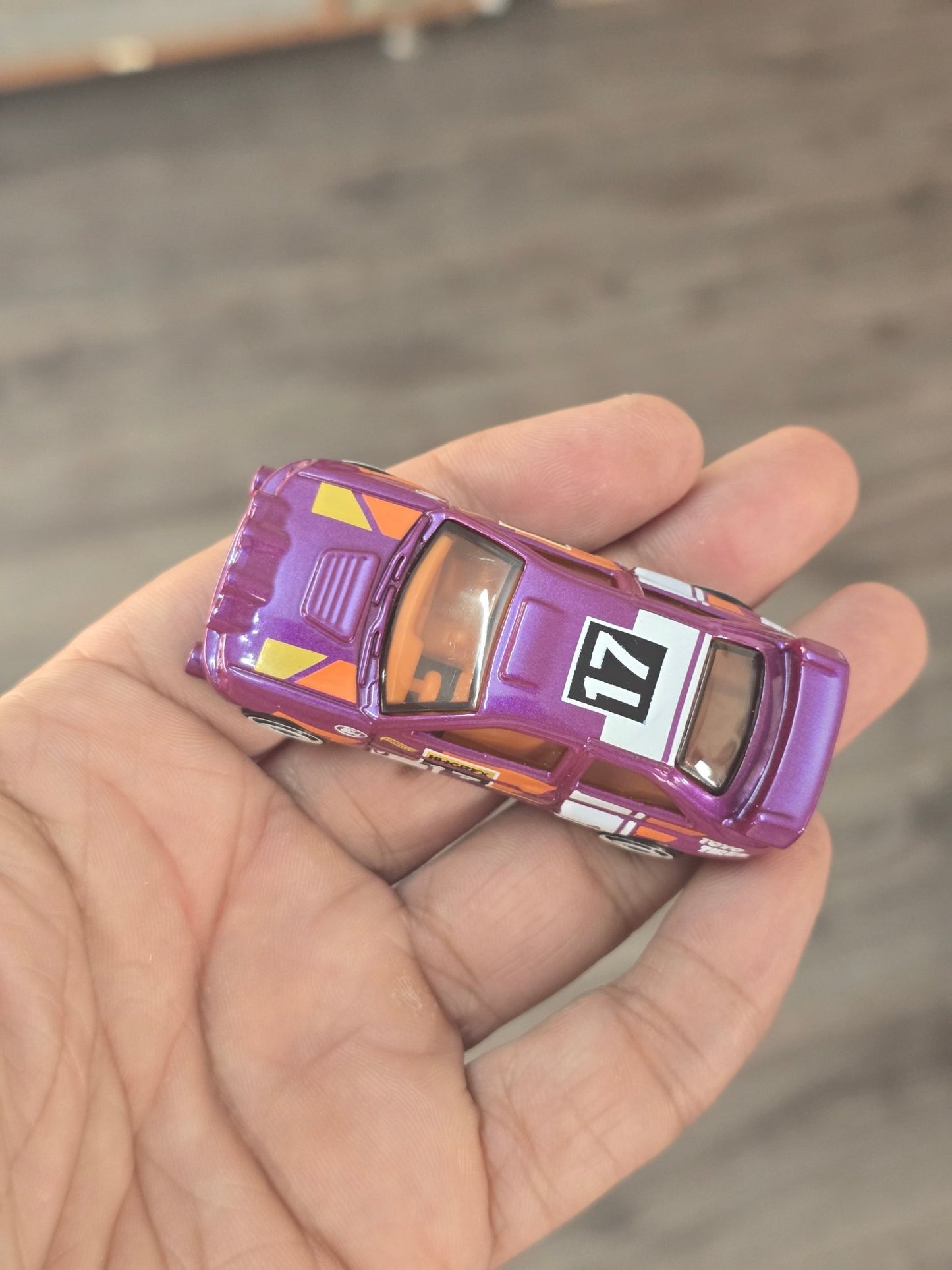 Hot Wheels Ford Escort - Purple (Uncarded - New) - Kinder Logs