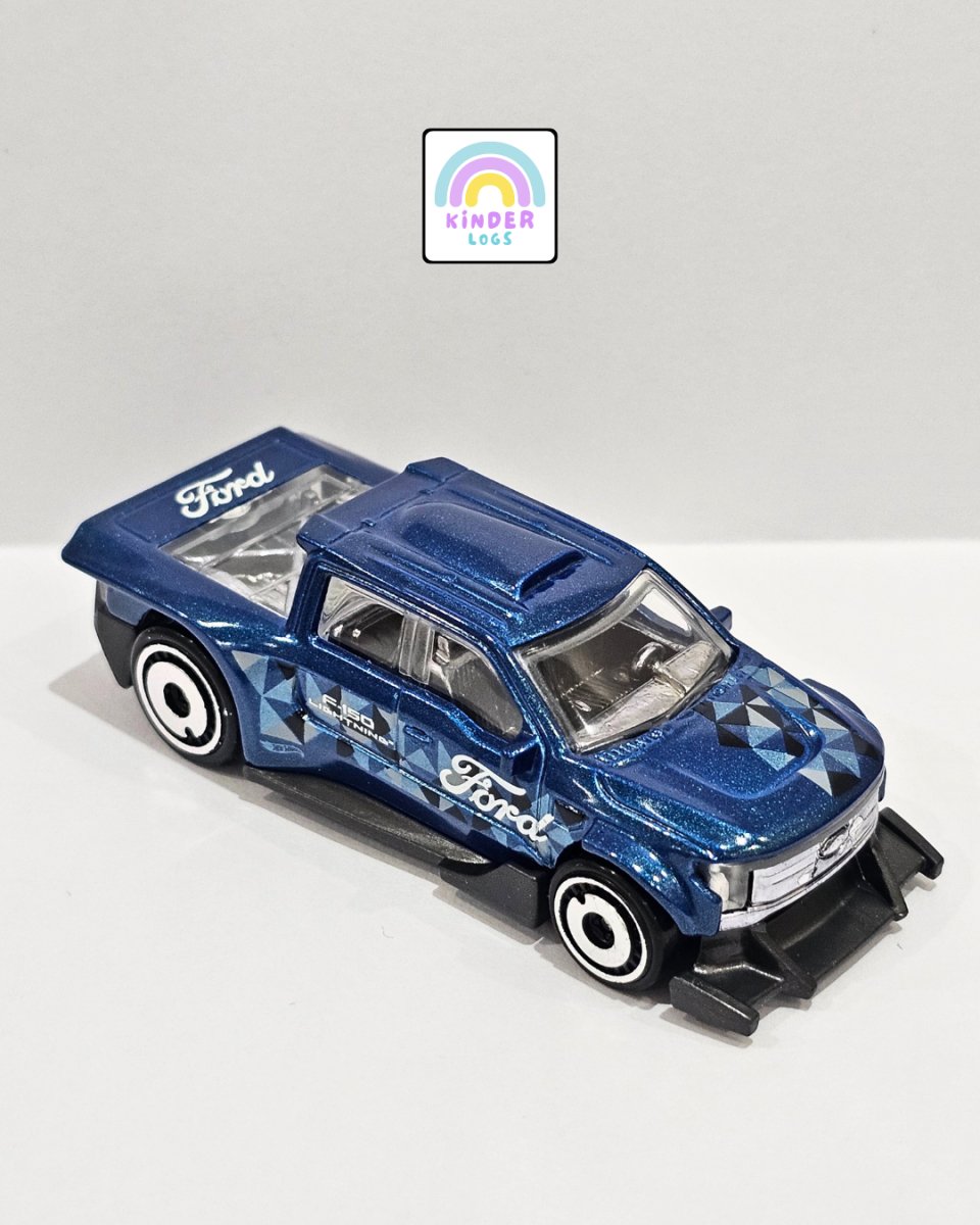 Hot Wheels Ford F - 150 Lightning Custom (Uncarded) - Kinder Logs