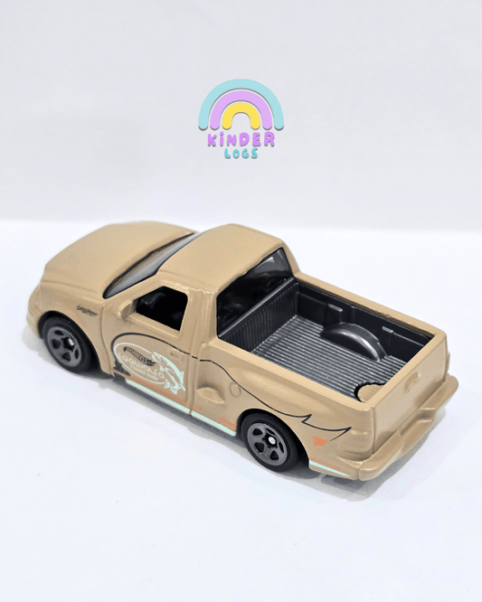 Hot Wheels Ford F - 150 SVT Lightning - Brown (Uncarded) - Kinder Logs
