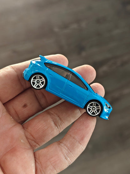 Hot Wheels Ford Focus RS - Blue (Uncarded - New) - Kinder Logs