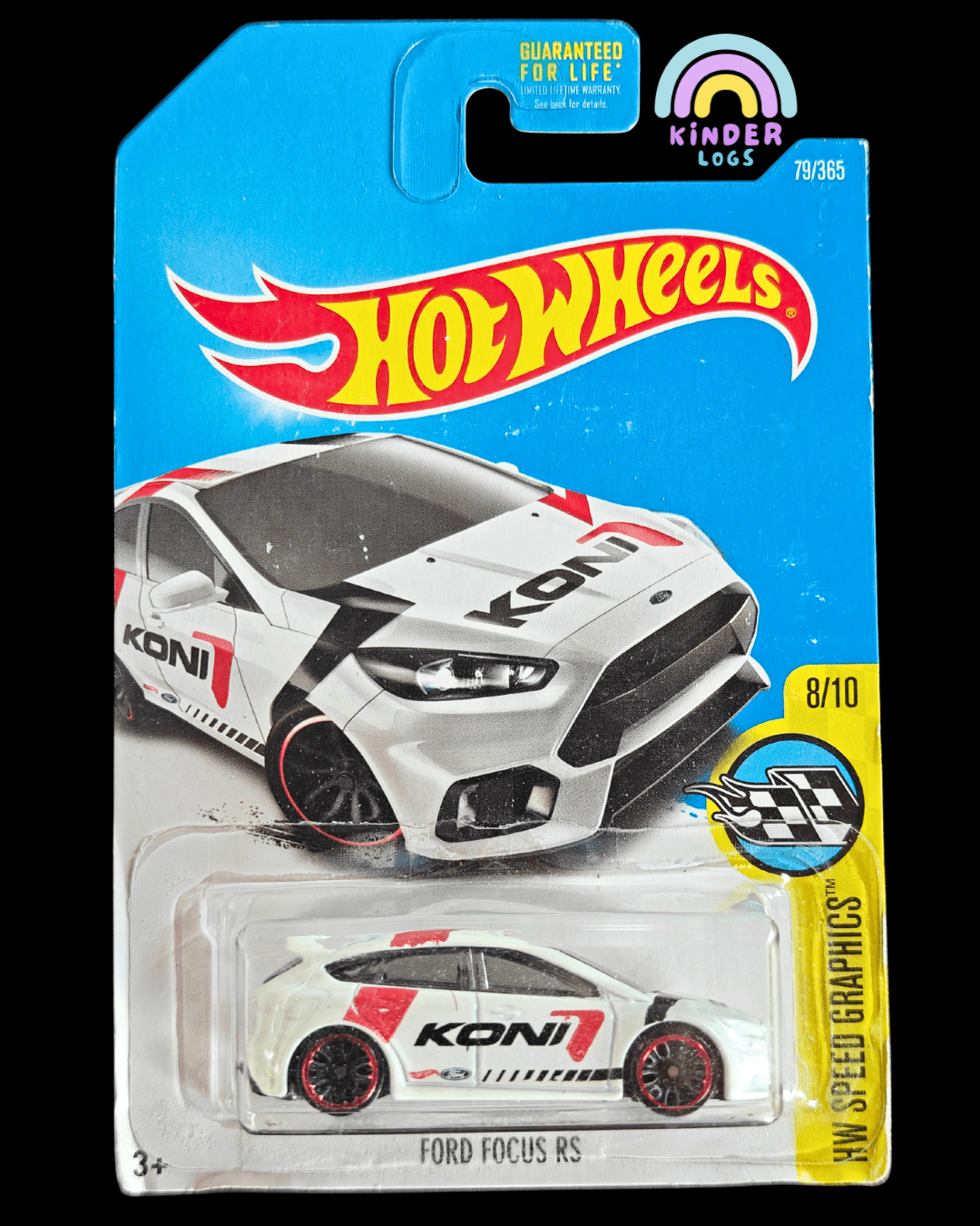 Hot Wheels Ford Focus RS KONI Edition (Imported) - Kinder Logs