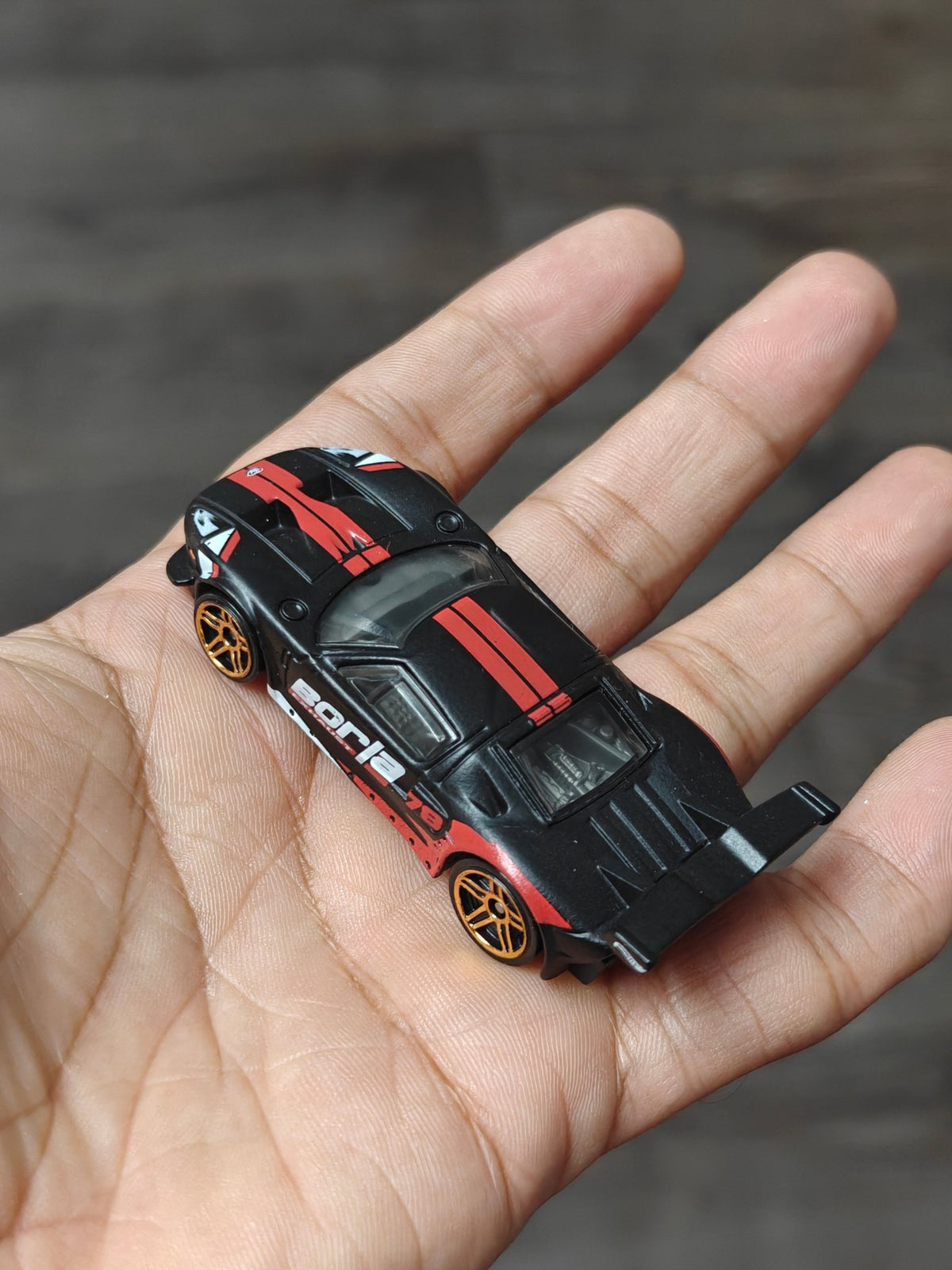 Hot Wheels Ford GT Borla Edition - Matte Black (Uncarded - New) - Kinder Logs