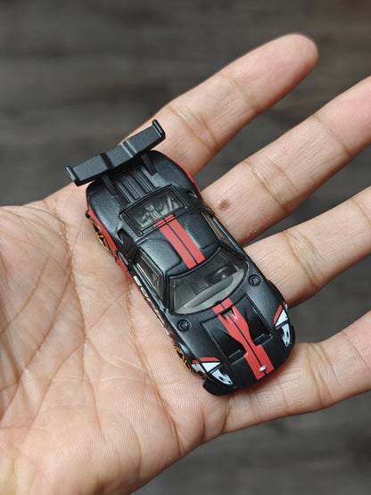 Hot Wheels Ford GT Borla Edition - Matte Black (Uncarded - New) - Kinder Logs
