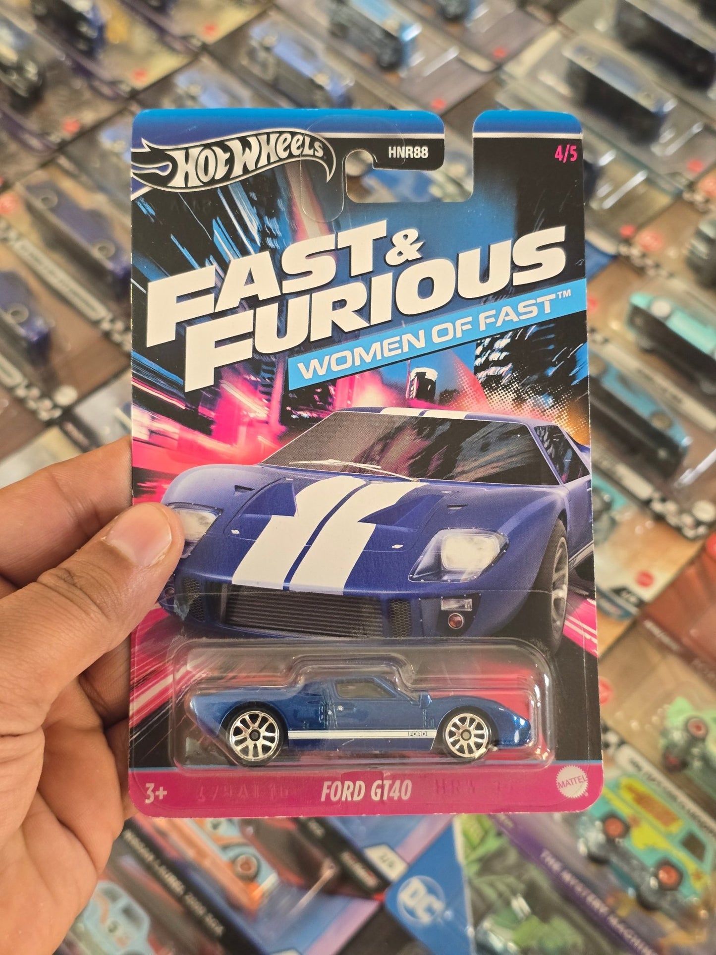 Hot Wheels Ford GT40 | Fast And Furious Women Of Fast - Kinder Logs