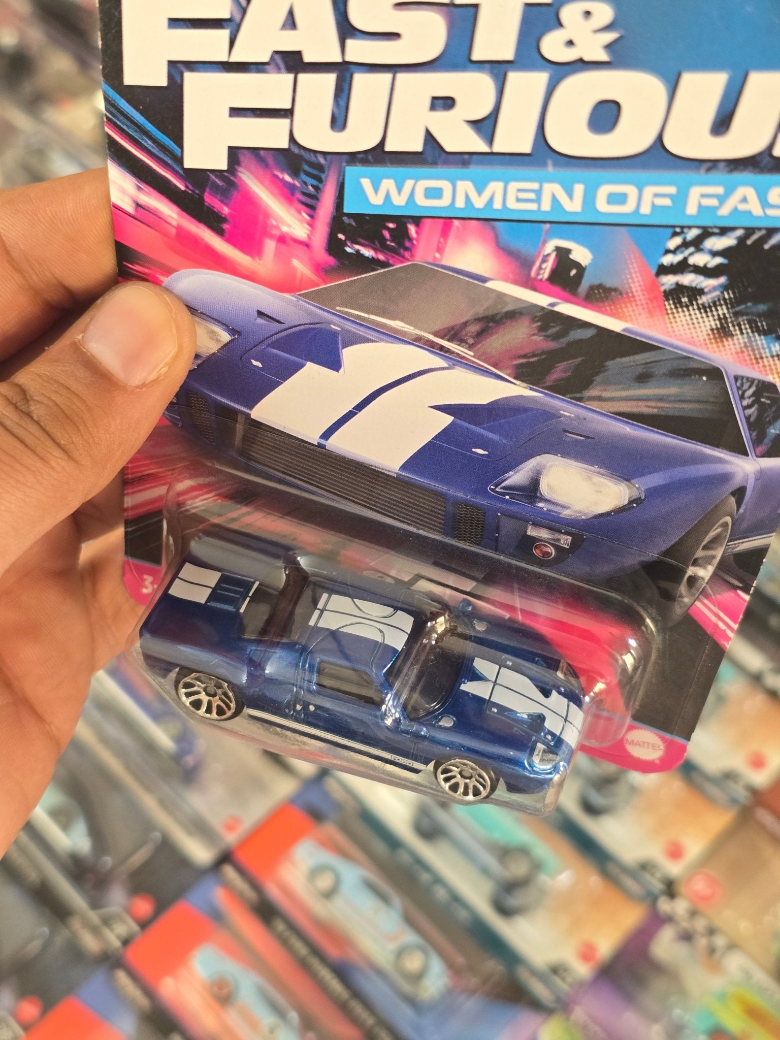 Hot Wheels Ford GT40 | Fast And Furious Women Of Fast - Kinder Logs