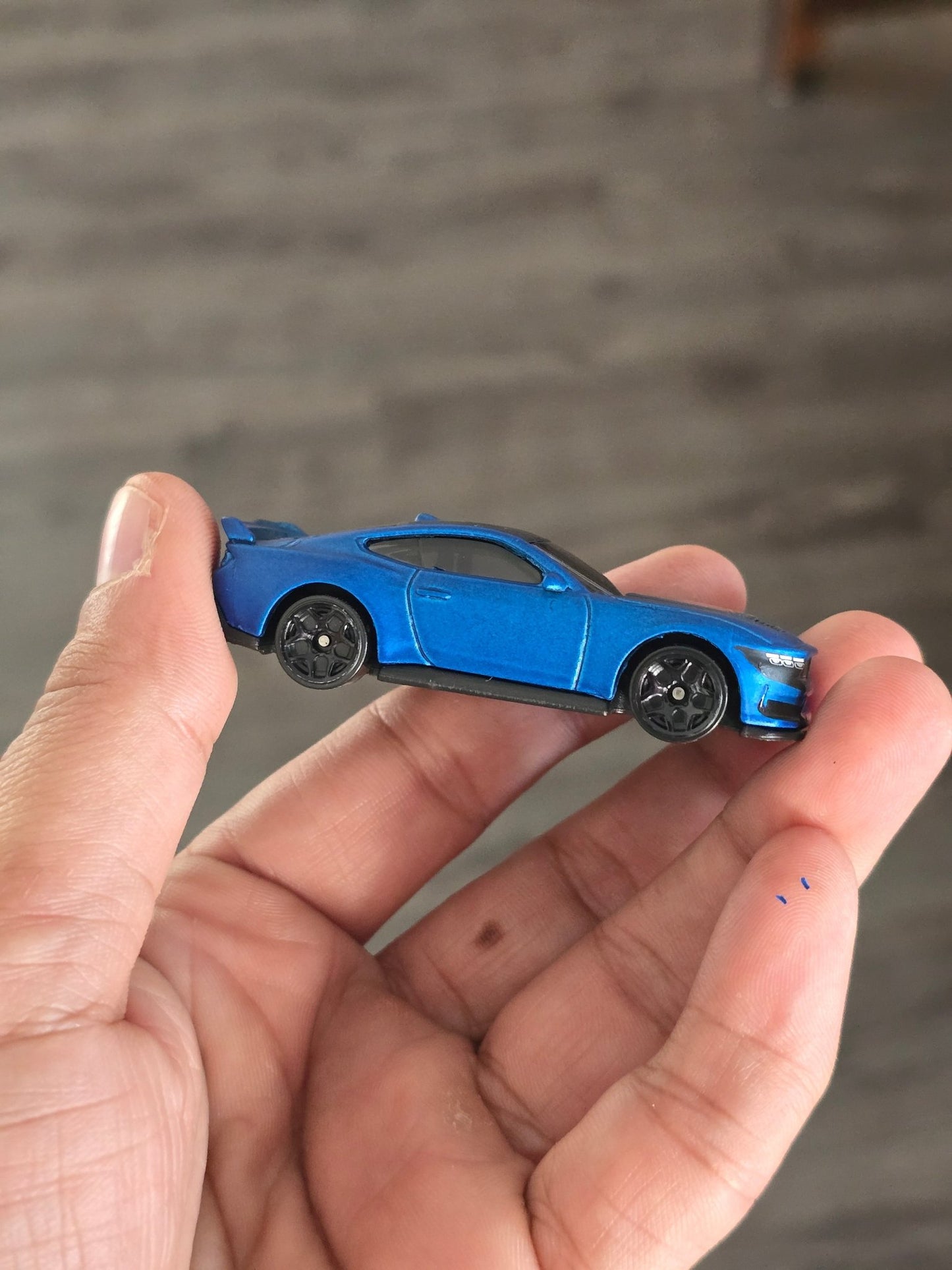 Hot Wheels Ford Mustang Dark Horse (Uncarded - New) - Kinder Logs