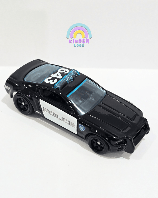 Hot Wheels Ford Mustang GT Transformers - Black (Uncarded) - Kinder Logs