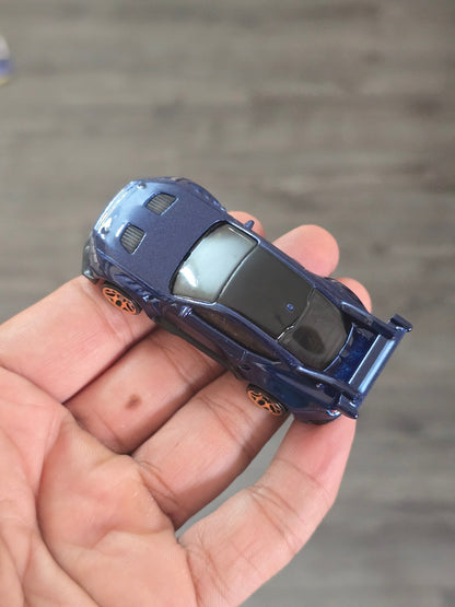 Hot Wheels Ford Mustang GTD - Dark Blue (Uncarded - New) - Kinder Logs