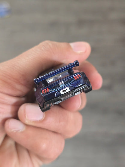 Hot Wheels Ford Mustang GTD - Dark Blue (Uncarded - New) - Kinder Logs