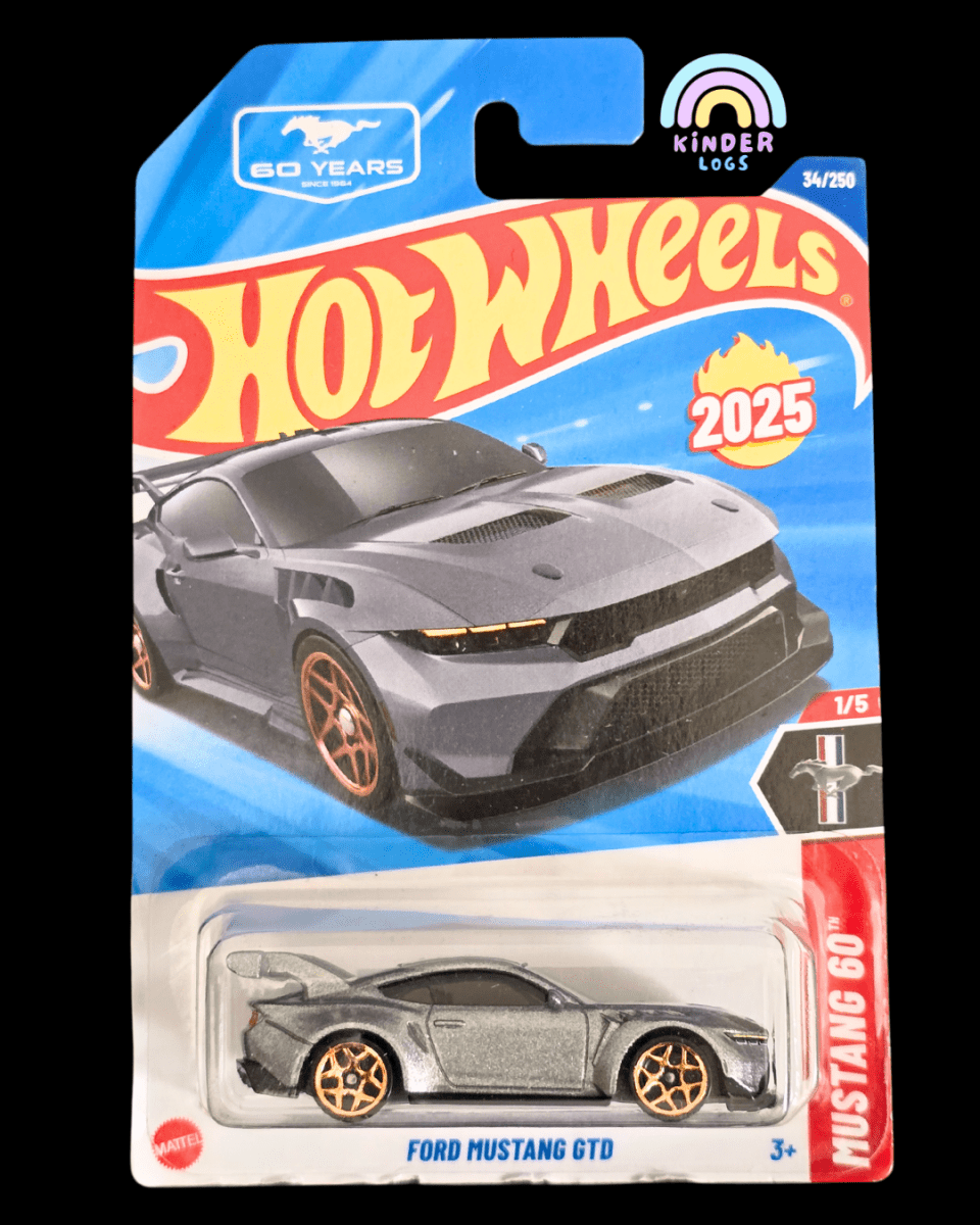 Hot Wheels Ford Mustang GTD (Imported) - Kinder Logs