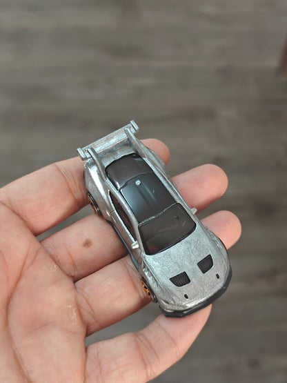 Hot Wheels Ford Mustang GTD - Silver (Uncarded - New) - Kinder Logs