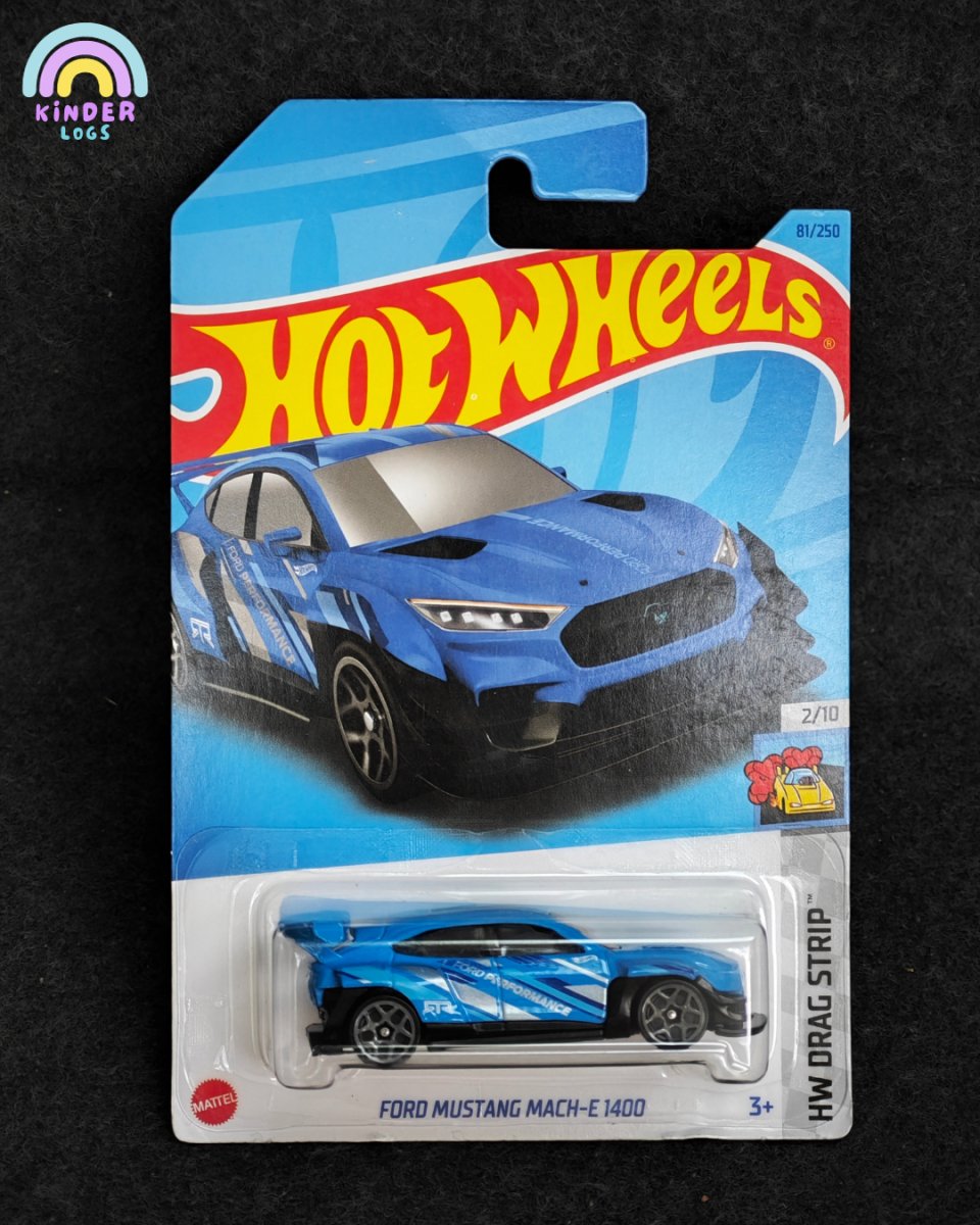 Hot Wheels Ford Mustang Mach - E 1400 - Kinder Logs