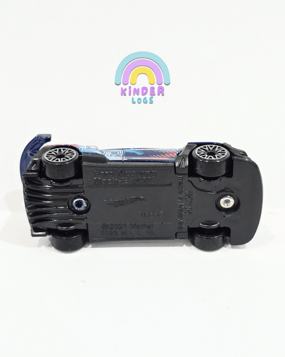 Hot Wheels Ford Mustang Mach - E 1400 - Dark Blue (Uncarded) - Kinder Logs