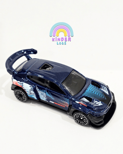 Hot Wheels Ford Mustang Mach - E 1400 - Dark Blue (Uncarded) - Kinder Logs