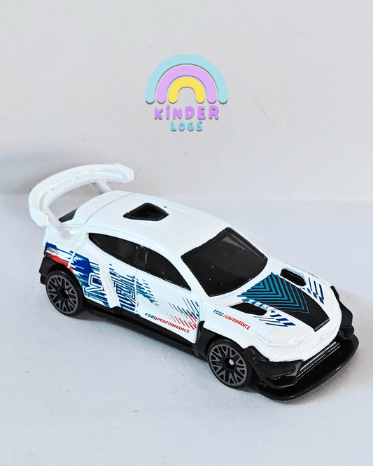 Hot Wheels Ford Mustang Mach - E 1400 - White (Uncarded - New) - Kinder Logs