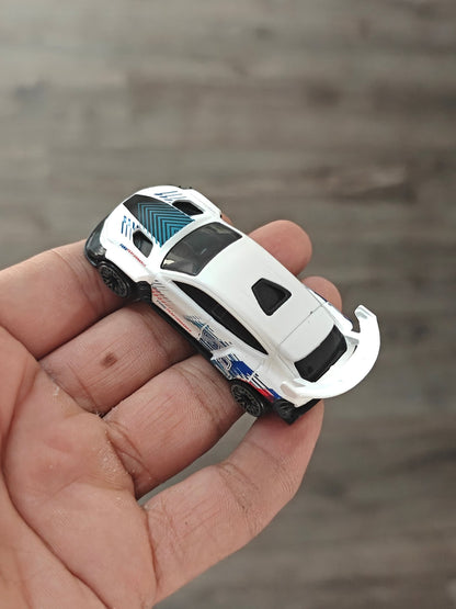 Hot Wheels Ford Mustang Mach - E 1400 - White (Uncarded - New) - Kinder Logs