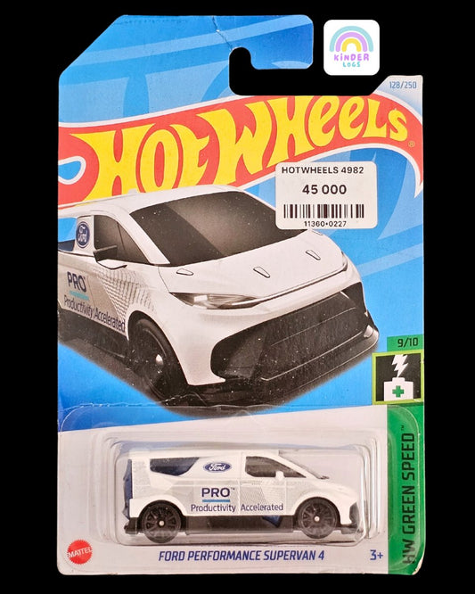 Hot Wheels Ford Performance Supervan 4 - Kinder Logs