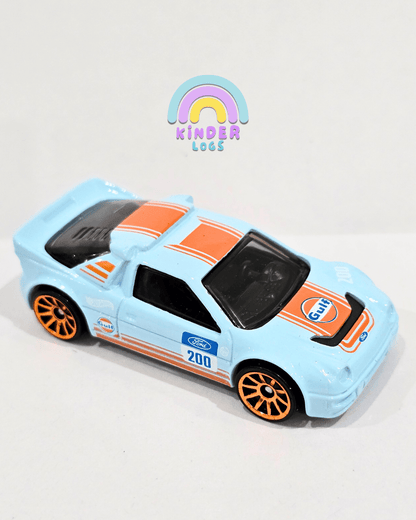 Hot Wheels Ford RS200 - Blue (Uncarded - New) - Kinder Logs