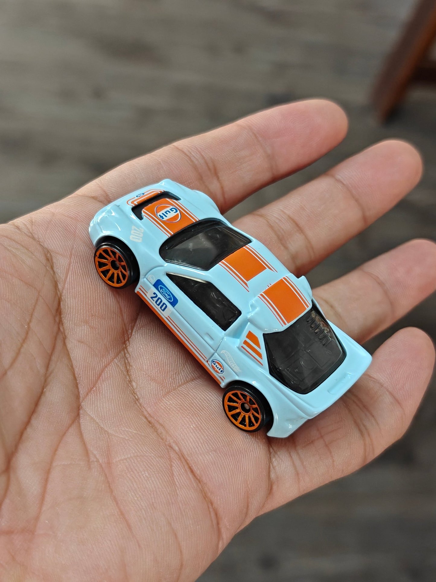 Hot Wheels Ford RS200 - Blue (Uncarded - New) - Kinder Logs