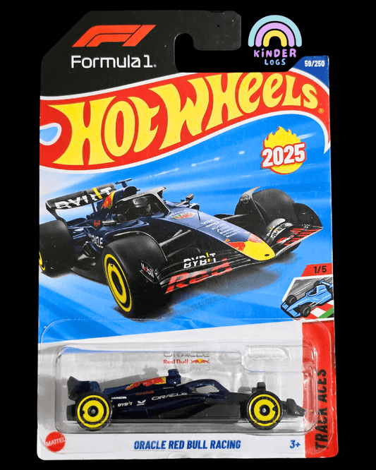 Hot Wheels Formula 1 Oracle Red Bull Racing Car (Imported) - Kinder Logs