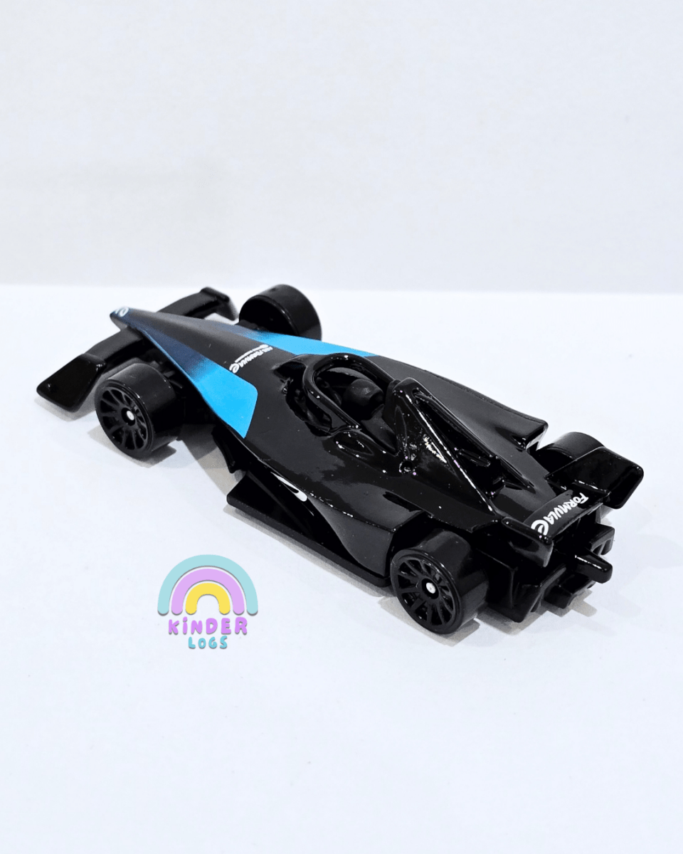 Hot Wheels Formula E Gen 3 - Black (Uncarded) - Kinder Logs