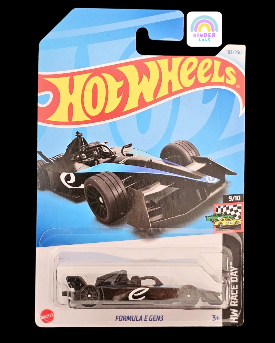 Hot Wheels Formula E Gen 3 Car (L Case) - Kinder Logs