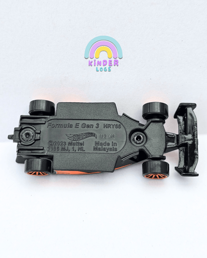 Hot Wheels Formula E Gen 3 McLaren Edition (Uncarded - New) - Kinder Logs