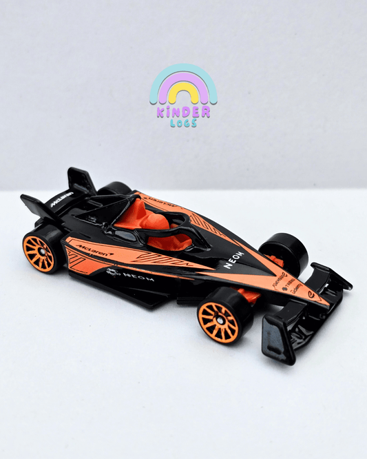 Hot Wheels Formula E Gen 3 McLaren Edition (Uncarded - New) - Kinder Logs