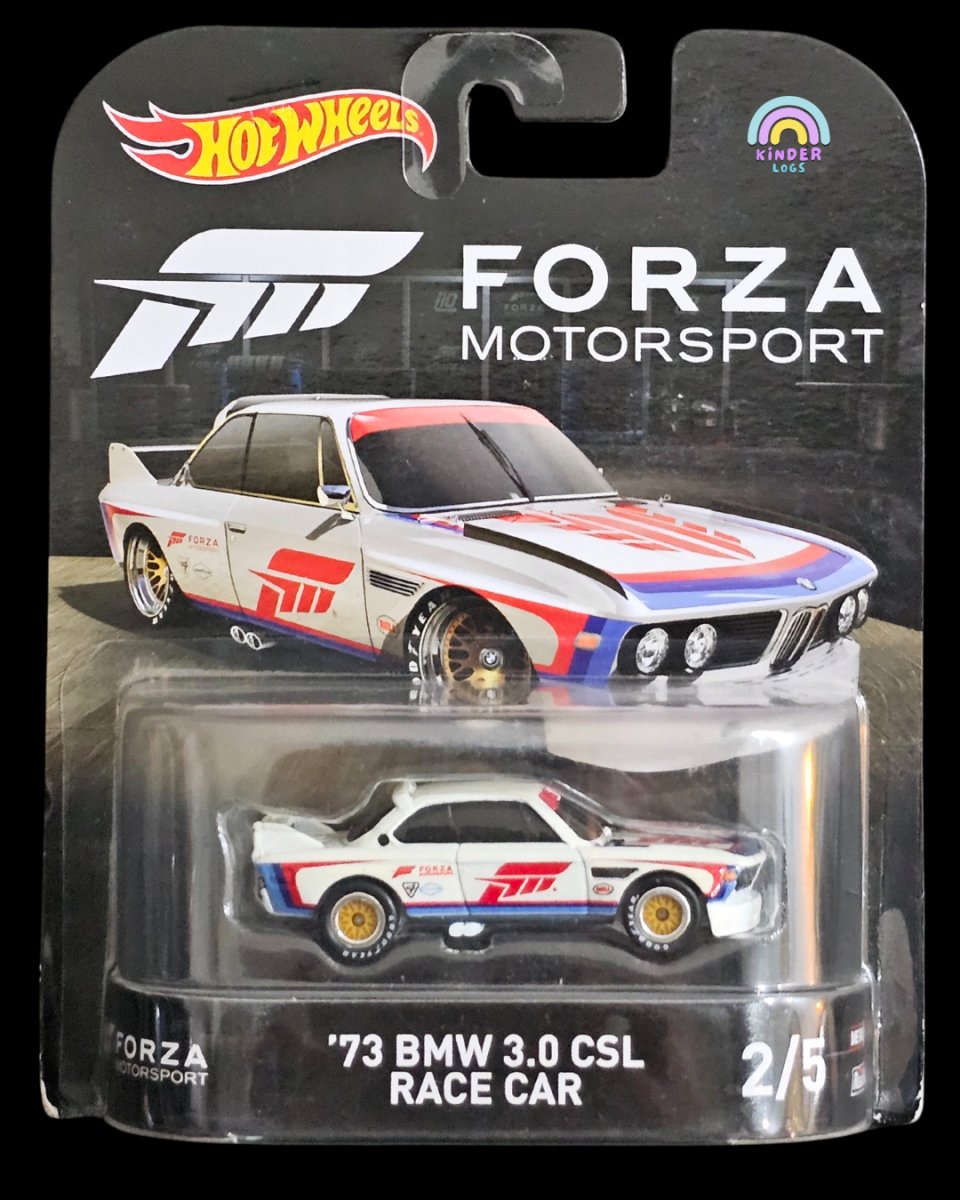 Hot Wheels Forza Motorsport 1973 BMW 3.0 CSL Race Car - Buy At Kinder Logs