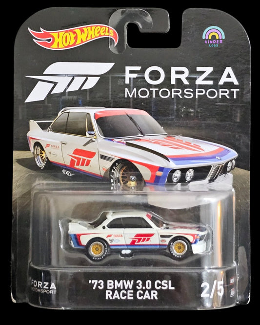 Hot Wheels Forza Motorsport 1973 BMW 3.0 CSL Race Car - Kinder Logs