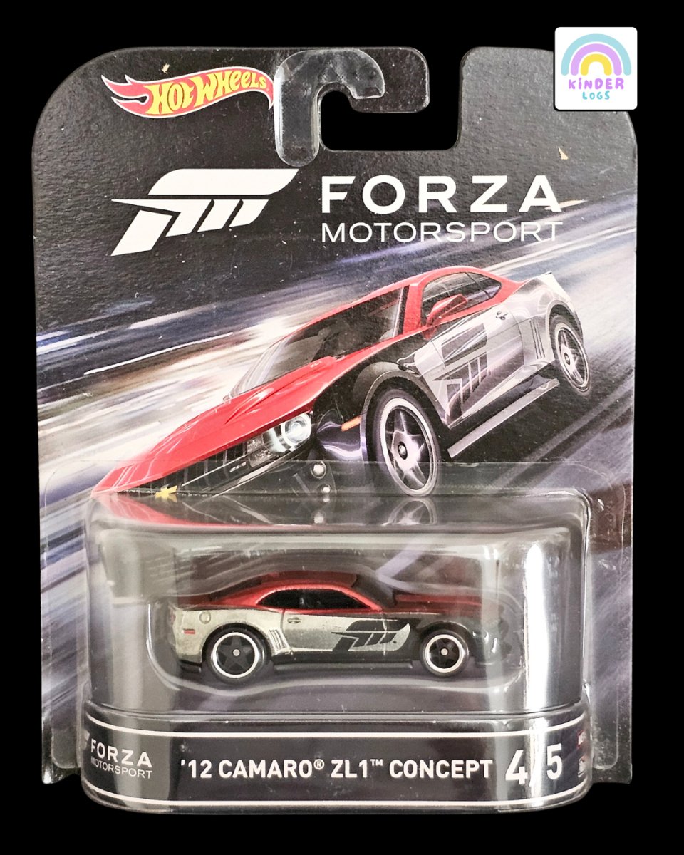 Hot Wheels Forza Motorsport 2012 Chevrolet Camaro ZL1 Concept - Kinder Logs