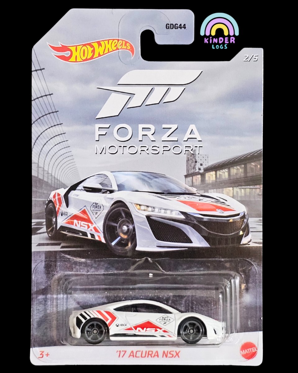 Hot Wheels Forza Motorsport 2017 Acura NSX - Kinder Logs