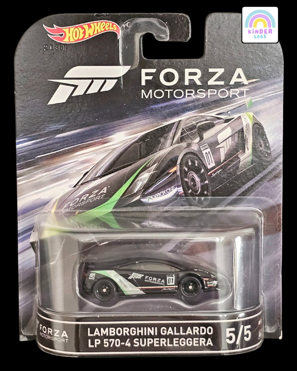 Hot Wheels Forza Motorsport Lamborghini Gallardo LP 570 - 4 Superleggera - Kinder Logs