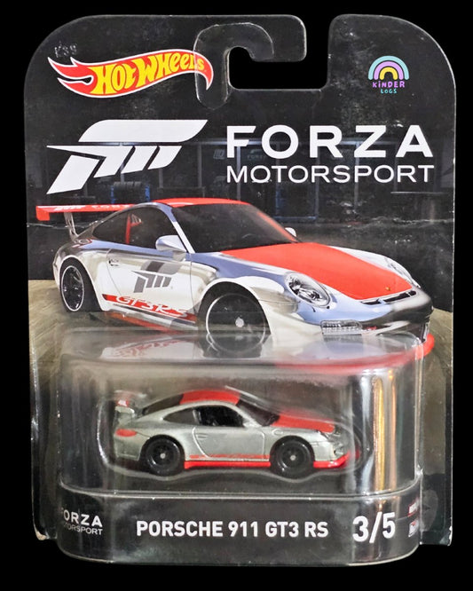 Hot Wheels Forza Motorsport Porsche 911 GT3 RS - Kinder Logs