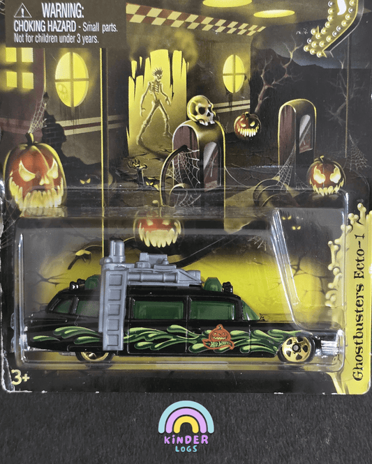 Hot Wheels Ghostbusters ECTO - 1 Halloween Edition (Imported) - Kinder Logs