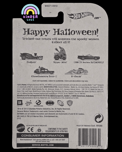 Hot Wheels Ghostbusters ECTO - 1 Halloween Edition (Imported) - Kinder Logs
