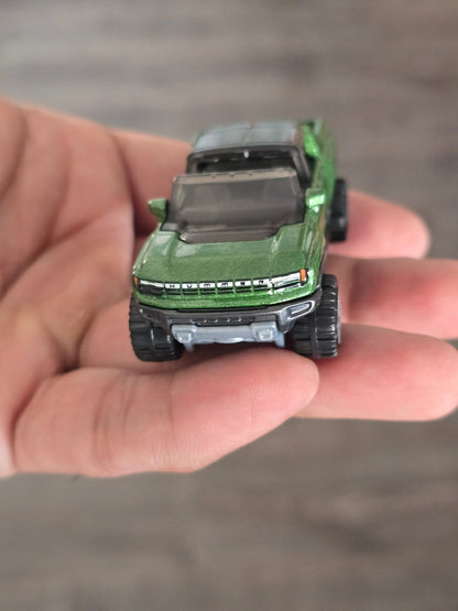 Hot Wheels GMC Hummer EV - Green (Uncarded - New) - Kinder Logs
