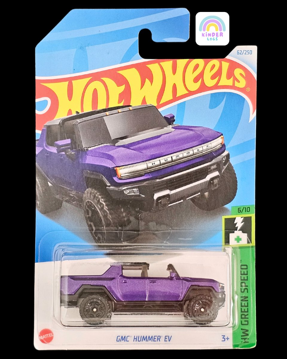 Hot Wheels GMC Hummer EV - Purple Color (J Case) - Kinder Logs