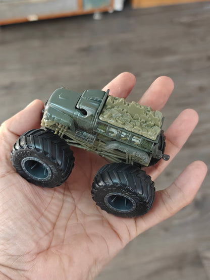 Hot Wheels GODZILLA Monster Truck - Green (Uncarded - New) - Kinder Logs